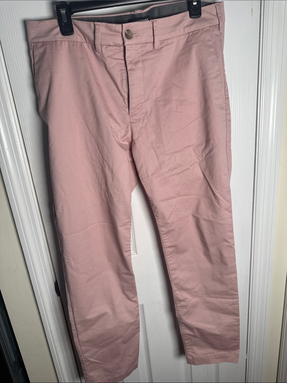 Express Men's Blush Pink Chino Pants 33x30